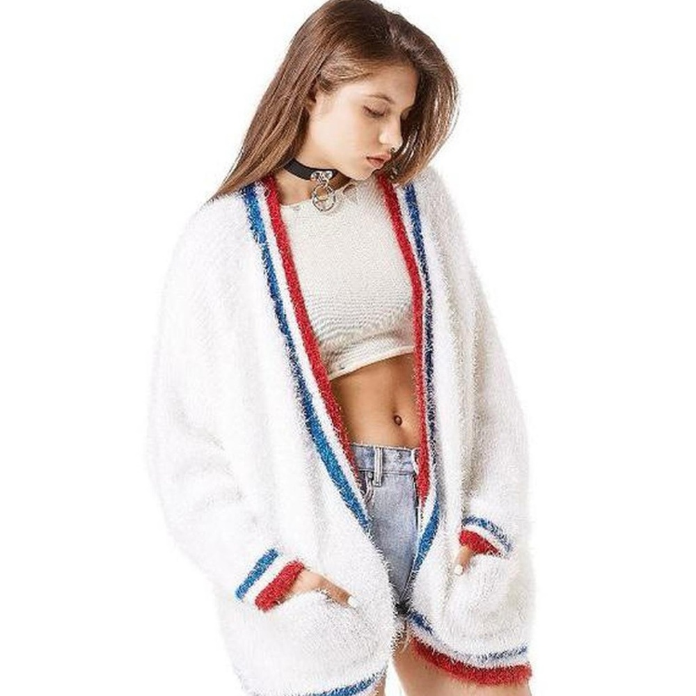 UNIF | Fuzzy Commence Cardigan | SZ M